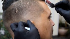TOP KNOT обзор стрижки ТОП КНОТ. делаем идеальный переход с нуля.
