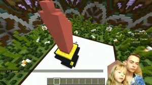 БЫСТРЫЕ СТРОИТЕЛИ В МАЙНКРАФТЕ ПОСТРОЙКИ В MINECRAFT МИНИ ИГРЫ Build Battle