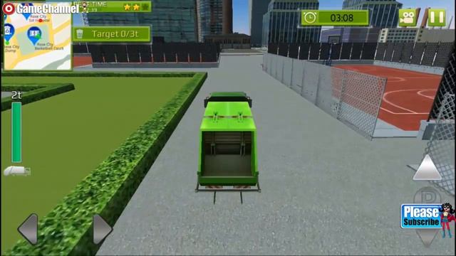 Garbage Truck Simulator Pro / Heavy Truck Simulation Game / Android Gameplay Video