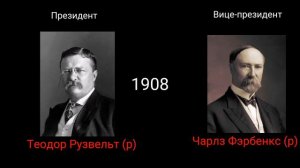 Как менялись Президенты и вице-президенты США