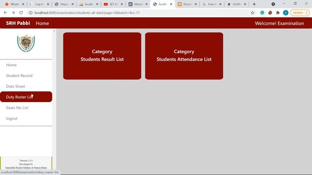 University Management System | Java Project | MySQL | Spring Boot| ERP project | Part 3 смотреть онлайн