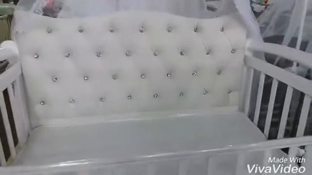 Кроватка гандылян-1 с панелью со стразами смотреть онлайн