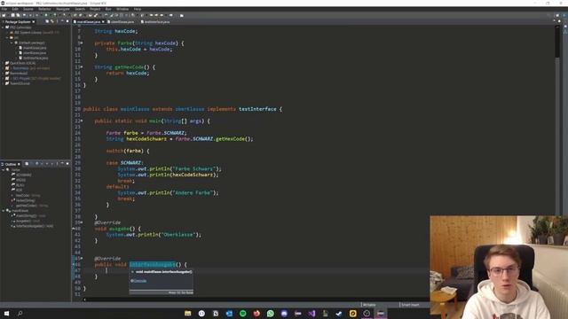 Enums, Annotationen und Wrapper in Java (Jonas Fuegen) смотреть онлайн