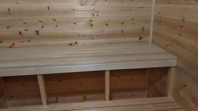 Обзор каркасной бани 2,35х4,0 метра в комплектации Комфорт смотреть онлайн