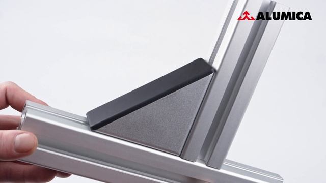 Заглушка углового соединителя 40х80, тип 2 для конструкционного алюминиевого профиля смотреть онлайн