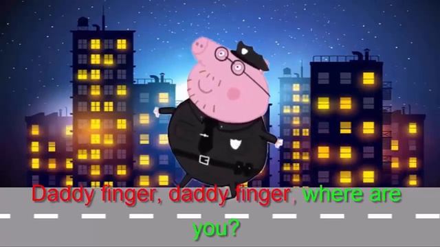 #Peppa Ninja Turtles Finger Family \ Nursery Rhymes lyrics смотреть онлайн