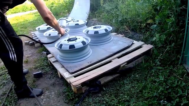 Красим диски для газели. смотреть онлайн