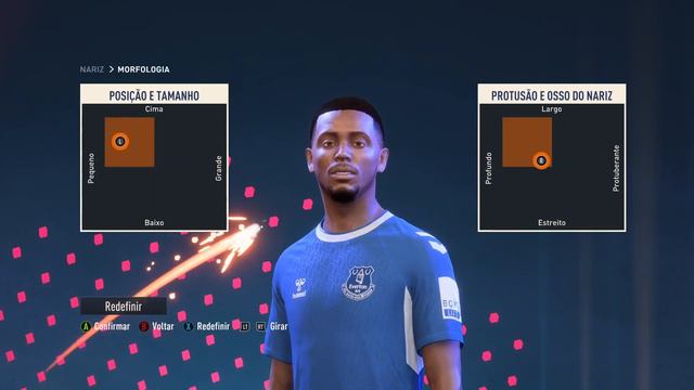 FIFA 23 - TUTORIAL GAME FACE  STATS I WESLEY GASOLINA CRUZEIRO