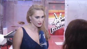 Анжелика Фролова  Интервью после Слепого прослушивания   Репортер V   Голос   Сезон 3