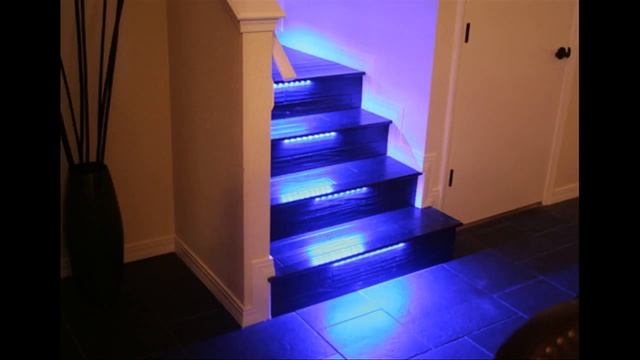 Умная лестница. Подсветка ступеней лестницы смотреть онлайн