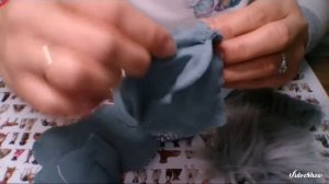 Шью котенка. Мастер класс DIY "Котенок кристаллик"