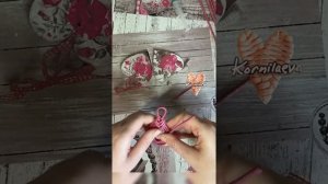 Брелок из бумажной лозы, плетение из бумаги, брелок для корзины