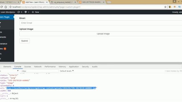 Wordpress Plugin Development tutorial from scratch (Part 22) Uploading from media library to plugin
