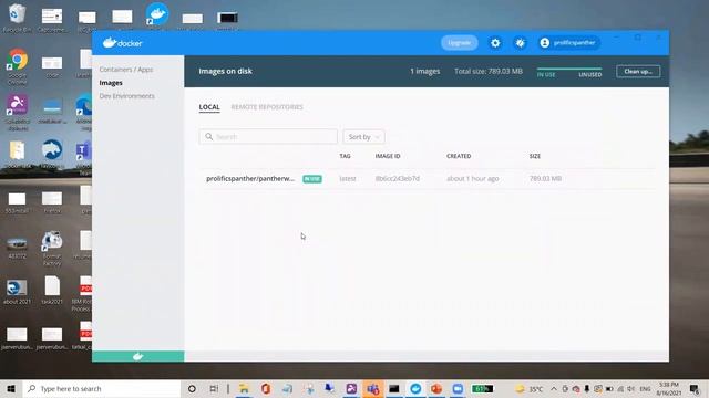Running Panther on Docker Desktop for Windows смотреть онлайн