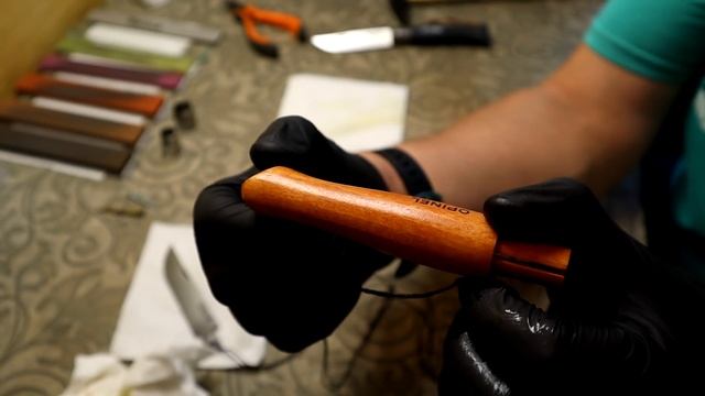 Модернизация и заточка ножа Опинель №9. Точилка "ЖУК".