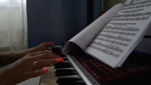 Новая школа фортепиано.За городом качки пливуть