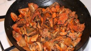 Жареные рыжики