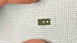 Как вышивать одиночки легко и быстро? // Микроузелок и микрозакрепка