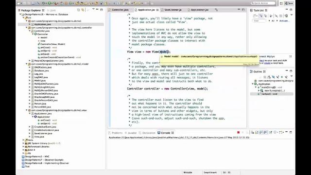 16 Saving to Memory16 java design patterns tutorial 2016