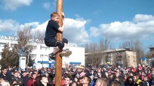 Масленца 2020 год ЛНР Суходольск