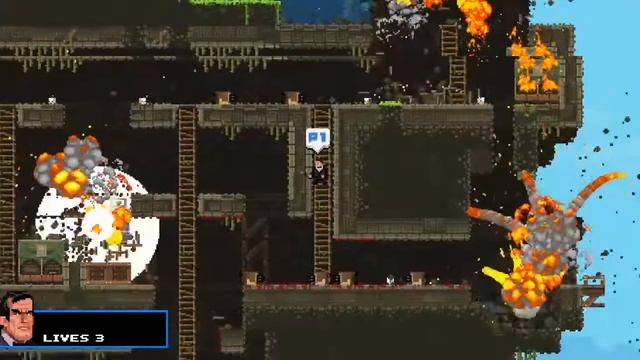 Broforce Ironbro HARD нереальное реально смотреть онлайн