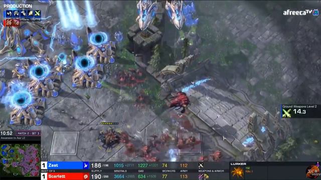 GSL Round of 16 - Scarlett vs Zest - HIGHLIGHTS смотреть онлайн