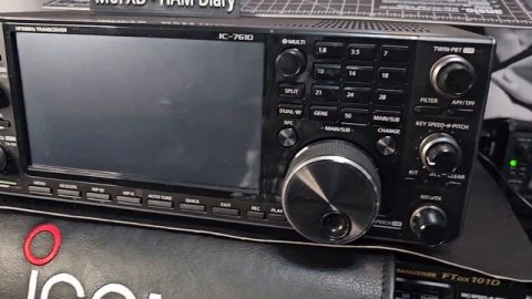 ICOM IC-7610 , UNBOX , SET UP & TEST