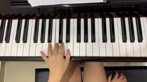 MYC SUNBEAMS 3 - a minor SCALE NATURAL, PIANO PLAYS BY YUH THONG (7 YEARS OLD)