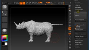 ZBrush. Урок №4. Плагин Decimation Master. (Рафаэль Кусаматов)