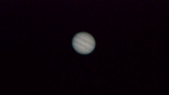 Jupiter seen through a Meade LX200 смотреть онлайн