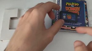 Mario vs Donkey Kong GBA - Unboxing & Gameplay (no commentary)
