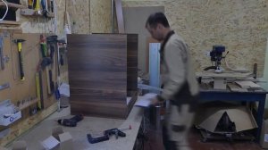 Как собрать шкафчик под духовку. Мебель своими руками.