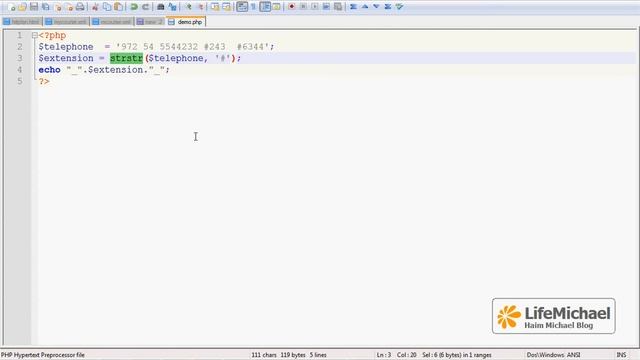 The Strstr Function In PHP
