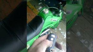 Сигнализация на питбайке