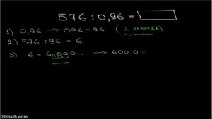 Деление натурального числа на десятичную дробь A2 2