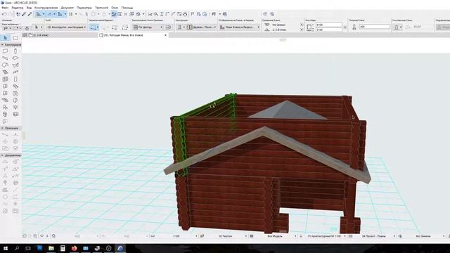 Для ПЗ-31 Стена из бруса. смотреть онлайн