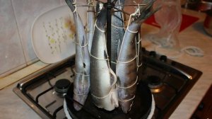 Копчение леща в коптильне