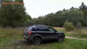Работа полного привода ХЕНДАЙ ТУКСОН!