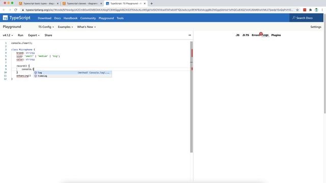 Basics of classes and the class syntax in Typescript: Learning Typescript by example #011