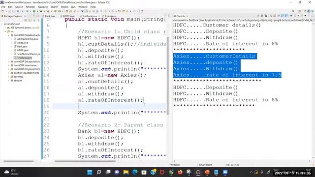 Java Programming Session 26: Interface in Java смотреть онлайн