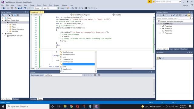 C# Database Connection | Access Database | Database Connectivity in C# Application | C# Tutorial смотреть онлайн