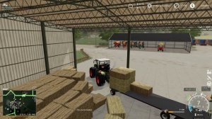 Let's Play FS19, Alps Panorama With Seasons #97: Loading The Feed Mixer!