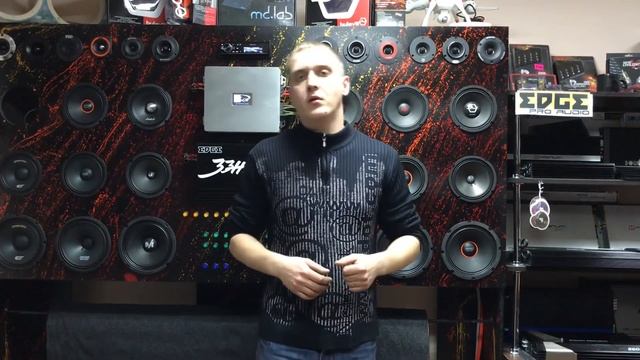 Один из самых мощных  динамиков!!! EDGE edpro8bp-e8