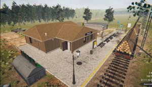 Восстановили первую станцию! - Train Station Renovation #2.mp4