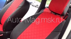 Renault Duster 2019 | Чехлы на сиденья из экокожи | Фабрика Автопилот