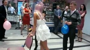 Забавный конкурс на свадьбе