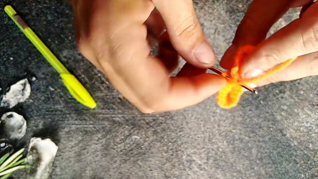 Морковь крючком. Мк смотреть онлайн