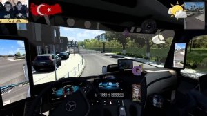 EURO TRUCK SIMULATOR 2 FR - 1.45 - LA TURQUIE - MERCEDES NEW ACTROS MP5 NEW SOUND Max2712