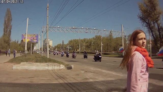 открытие мотосезона 2014 воронеж + анимэ шествие воронеж