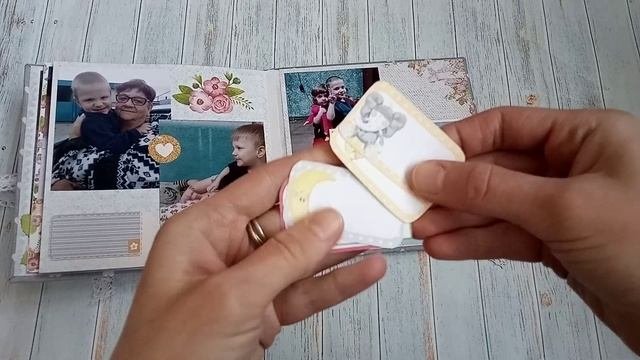 Альбом для бабушки/ альбом ручной работы/ на заказ